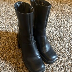Fantasie Black Heeled Boots